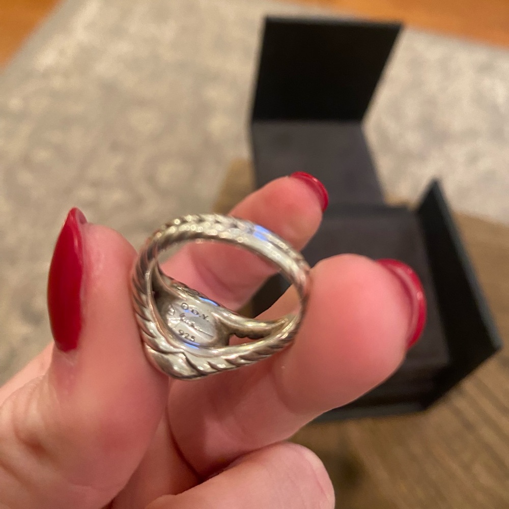 David Yurman Albion Pearl Ring - Picture 4 of 6